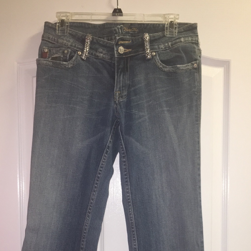 Miss me size 28 Camo & Diamond bootcut jeans